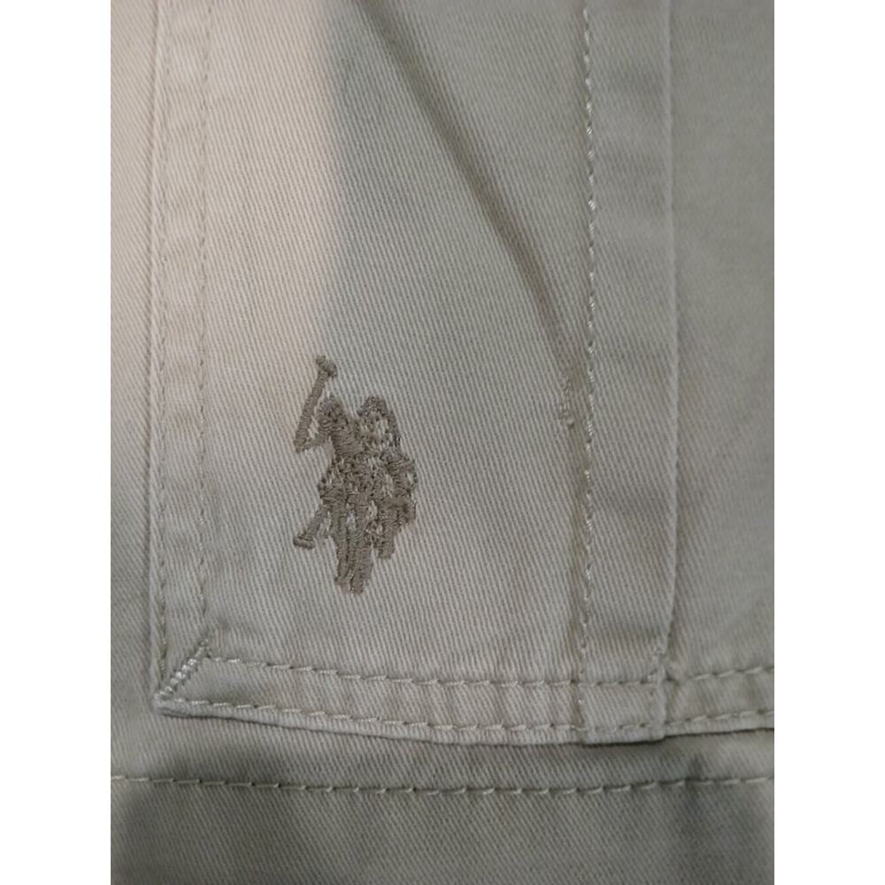U.S. Polo Assn. 44 Khaki 100% Cotton NWT - Picture 4 of 12
